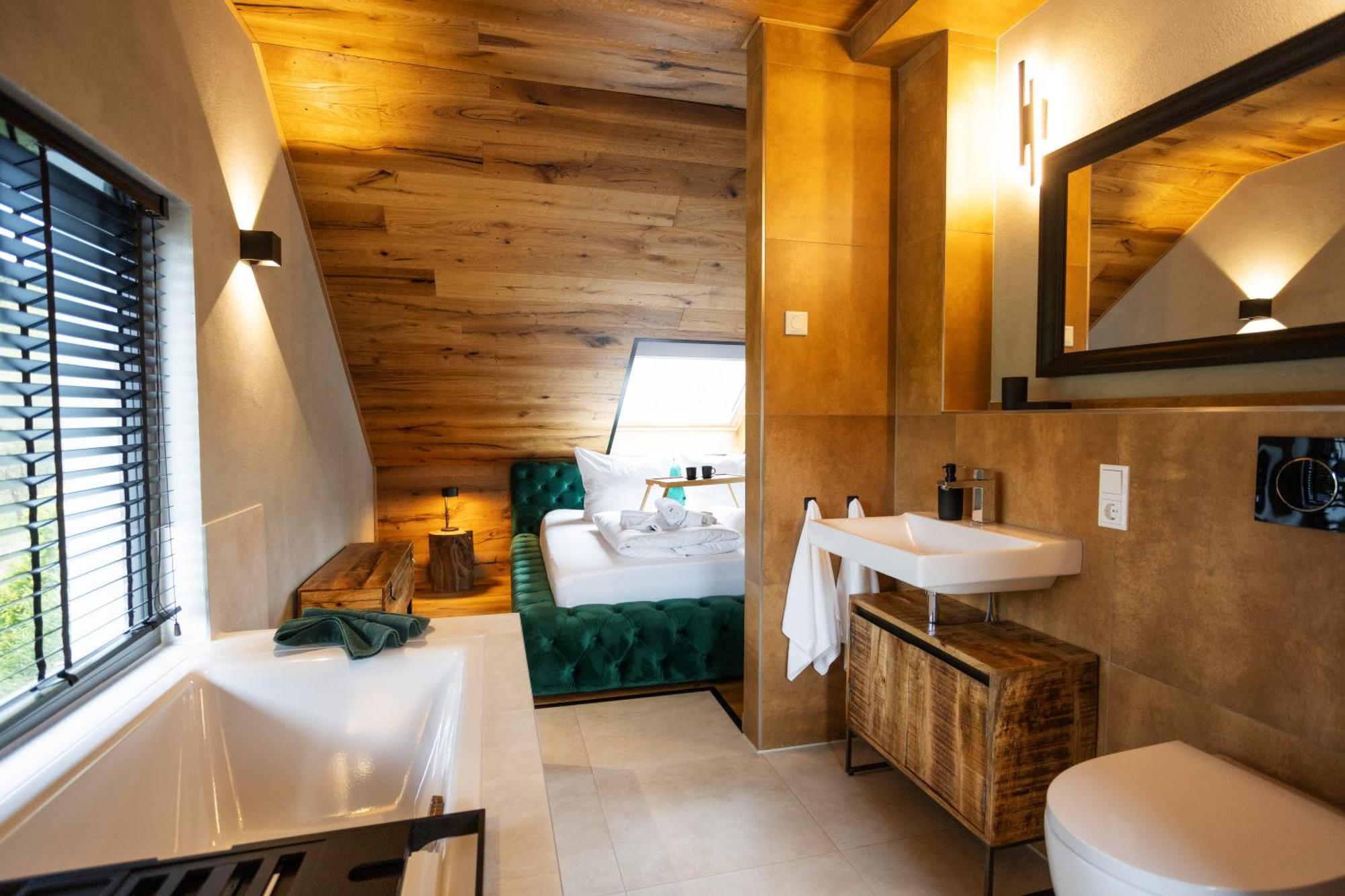 Sauerland Chalets - "Die Chalets Herzenssache" Winterberg Buitenkant foto